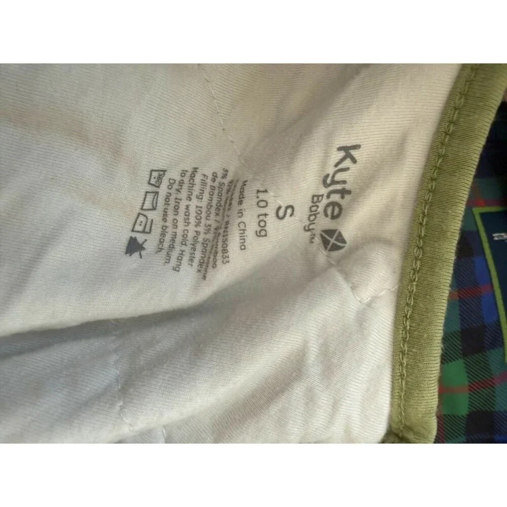 kyte baby sleep sack Size S 1.0 TOG green